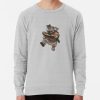 ssrcolightweight sweatshirtmensheather greyfrontsquare productx1000 bgf8f8f8 11 - Delicious In Dungeon Shop